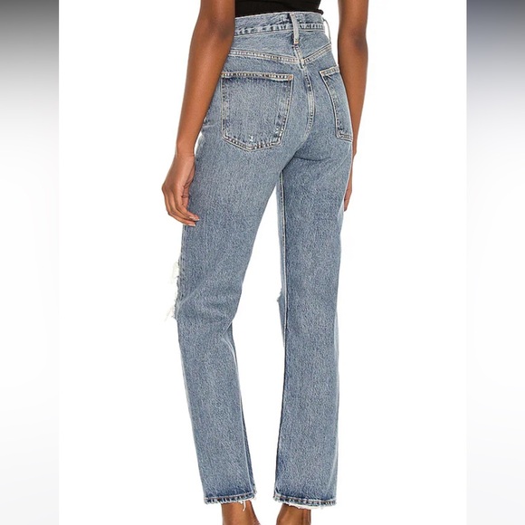 Agolde 90s Pinch Waist HighRise Straight Jeans - Picture 3 of 6